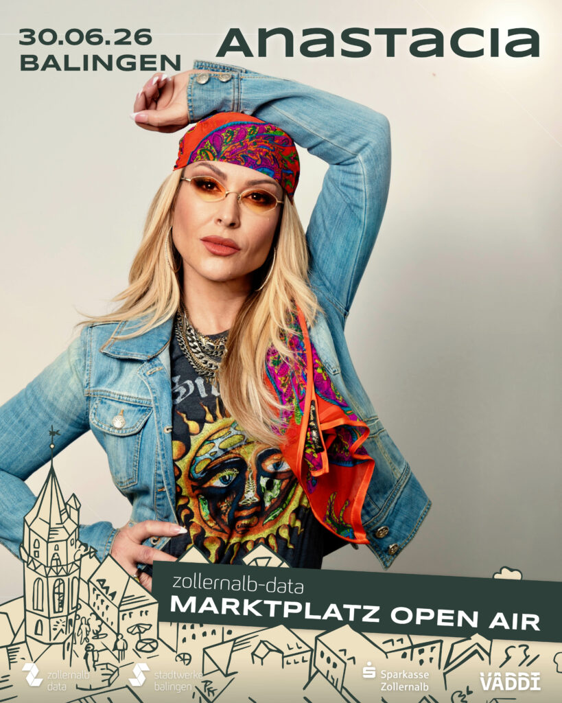 Anastacia tritt am 30.06.26 in Balingen auf.